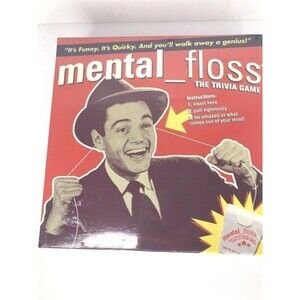 Pressman Mental Floss The Trivia Game- NEW SEALED